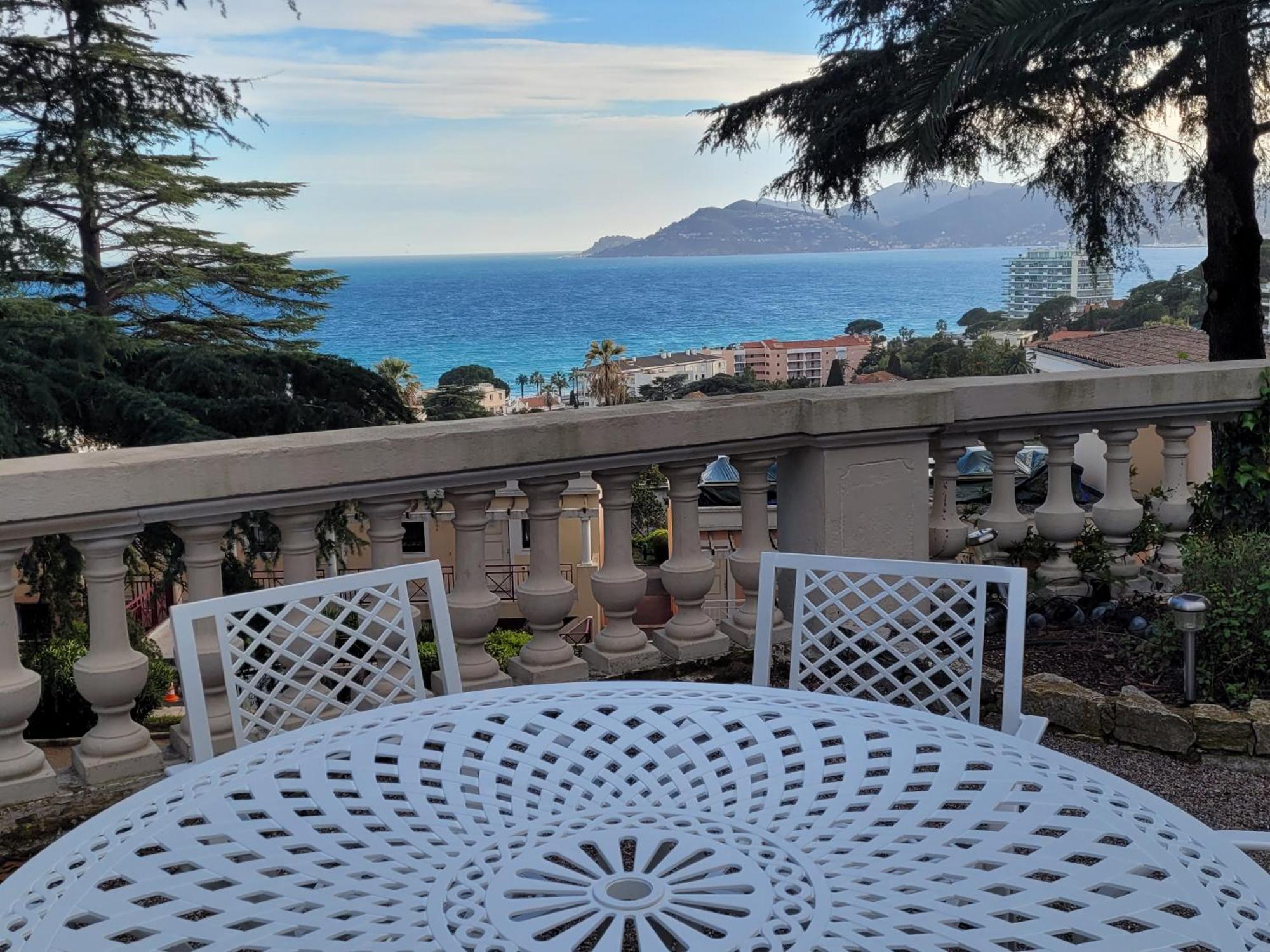 3p Dans Maison Bourgeoise - 6 Personnes - Vue - Parking Apartamento Cannes